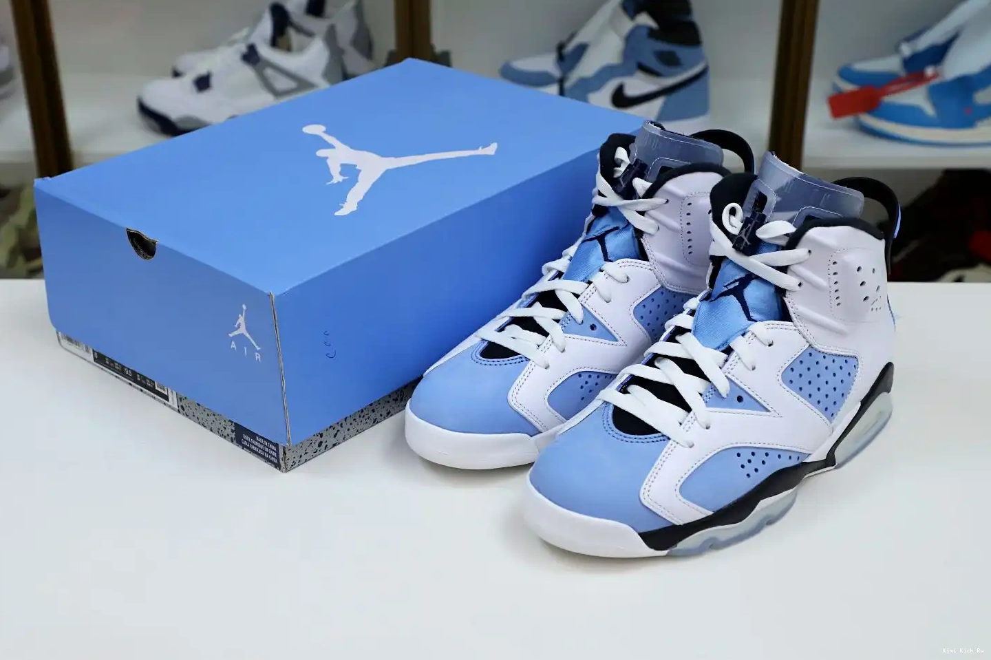 HOME' JORDAN 6 Kimikick AIR RETRO 'UNC 0520